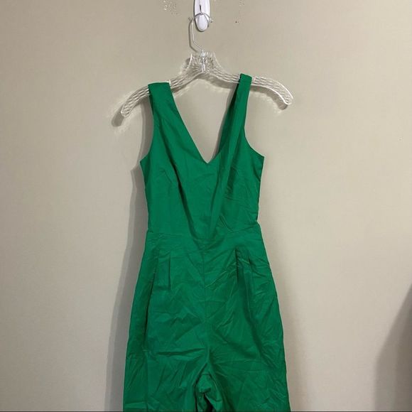 JCrew Sz 2 GREEN JUMPSUIT - Picture 7 of 9